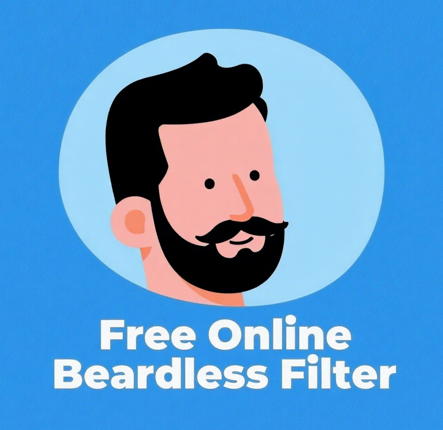 Free Online AI Beardless Filter